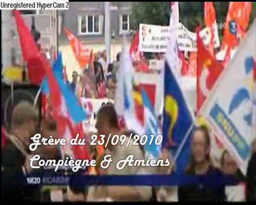 Mannifestation à compiegne. Sptembre 2010