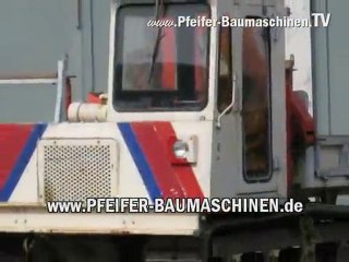 Pásový damper MOROOKA MST 600 s jeřábem PALFINGER