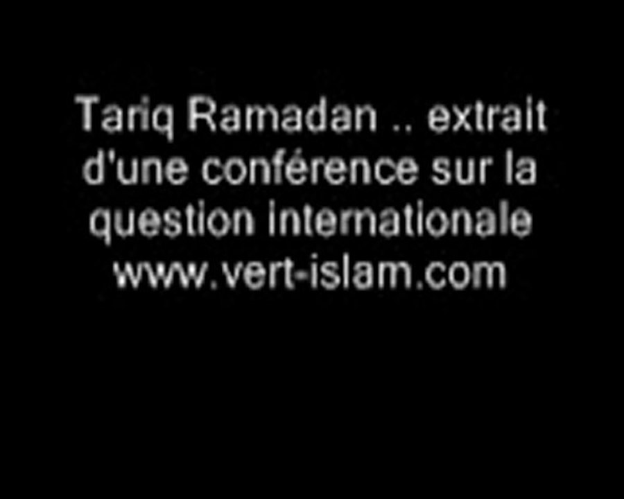 Tariq Ramadan sur la TUNISIE !!