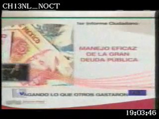 Primer Informe de Gobierno de San Luis Potosi