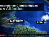 Avanza tormenta tropical Matthew a Centroamérica