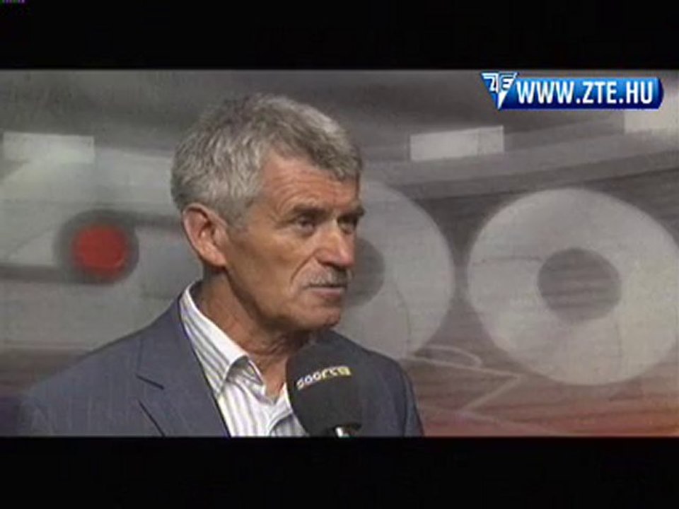 2010.09.25 Csank János nyilatkozott az ETO-ZTE után