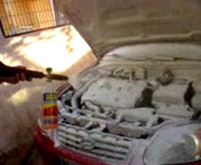 foam lance motor yıkama accent