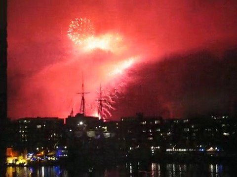 Sail Amsterdam 2010 : feu d'artifice 2