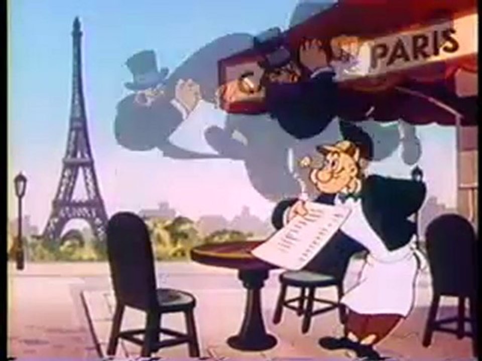 Popeye in "Private Eye Popeye"