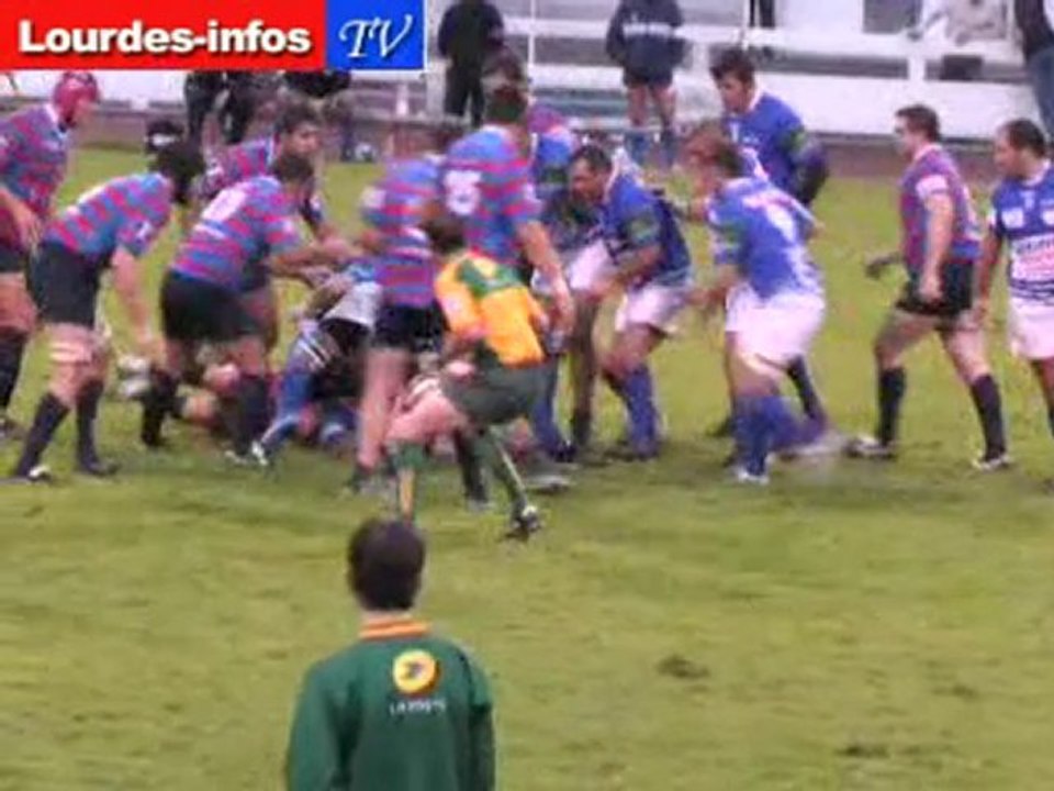 Rugby F.C.Lourdais XV F.C.Oloron vidéo 2