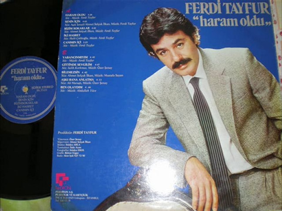 FERDİ TAYFUR YABANCINMIYIM PLAK KAYDI