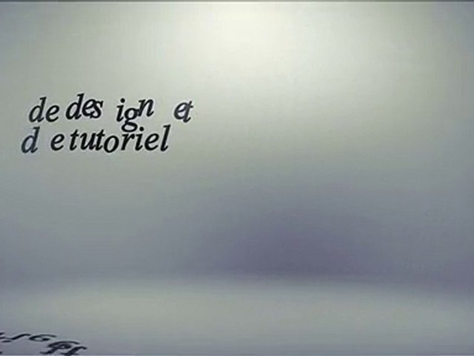 Animation de typos par caractères 3D