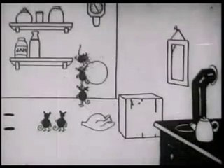 Felix the Cat in "Feline Follies"