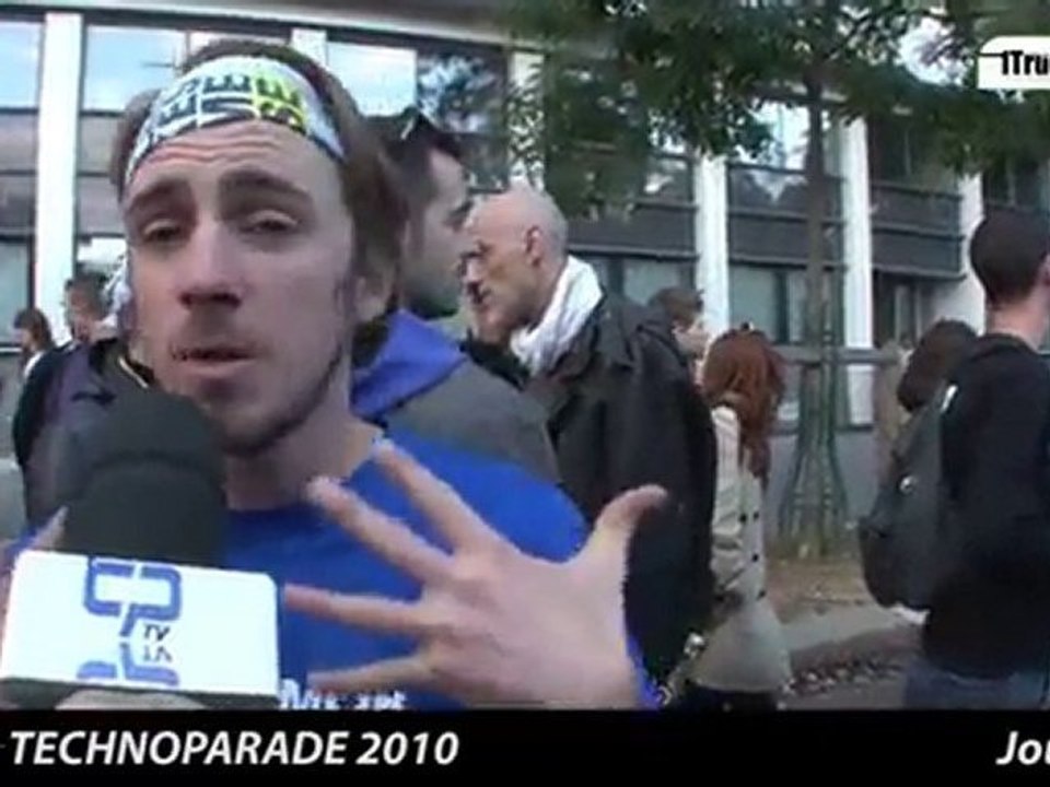 Les derniers mots pour cloturer la Techno Parade