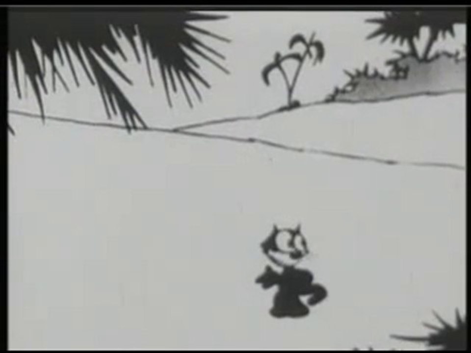 Felix the Cat in "Doubles for Darwin"