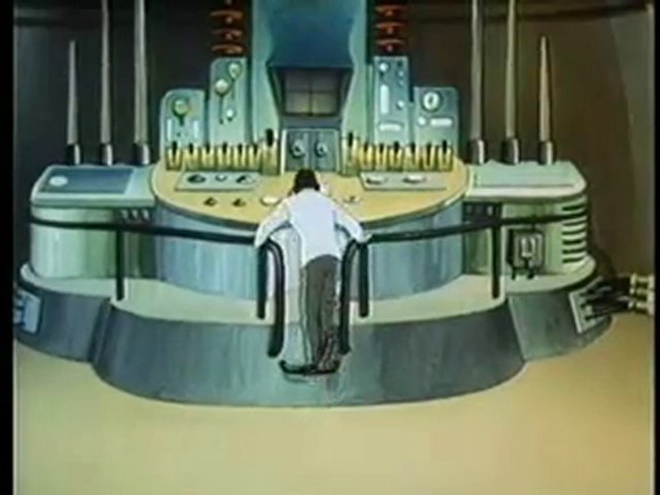 Superman in "Electric Earthquake"