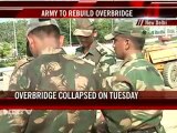 Army to rebuild collapsed CWG foot over-bridge