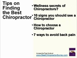 Surrey Chiropractor- Find the Best Chiropractor in Surrey