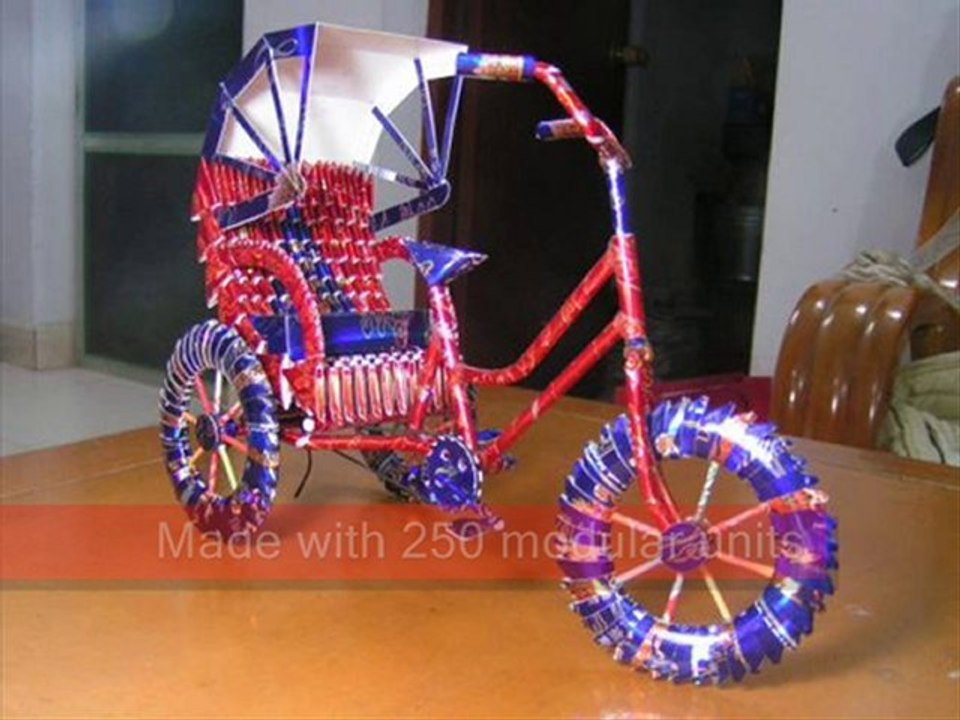 3D Origami Tricycle