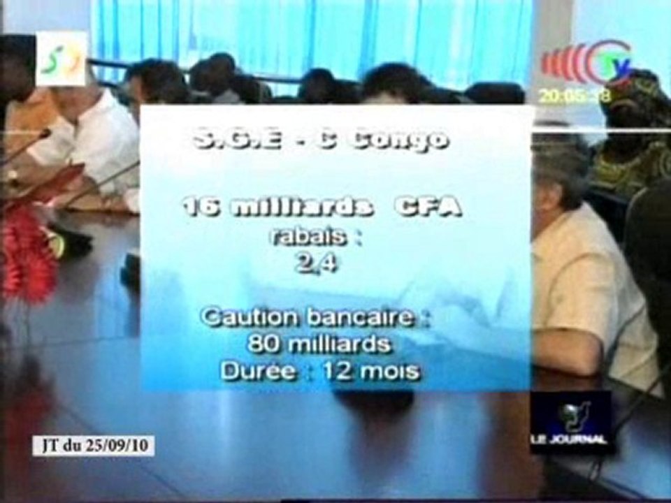 L’ouverture des offres relative à la route Oyo-Tchikampika