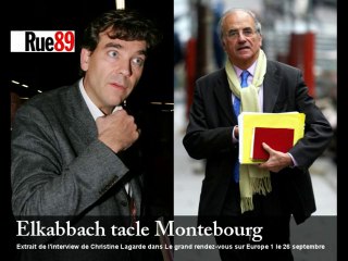Elkabbach : Montebourg "moins intéressant" que Lagarde