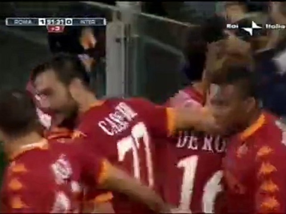 Roma-Inter 1-0 nella 5ª Giornata di Serie A