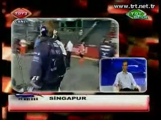 Metin Mete - TRT 3 / F1 Programı - Singapur Yarışı