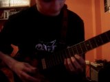 Trivium cover - shattering the skies above solo
