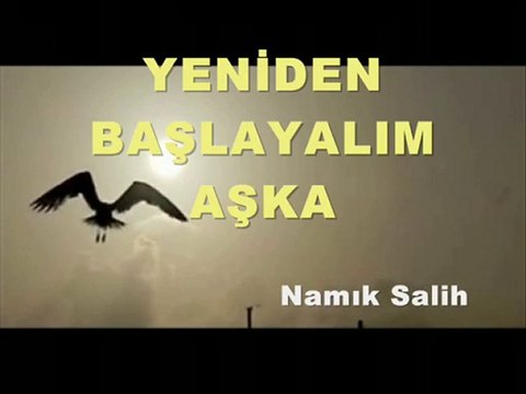 YENİDEN BAŞLAYALIM AŞKA... Namık SALİH...