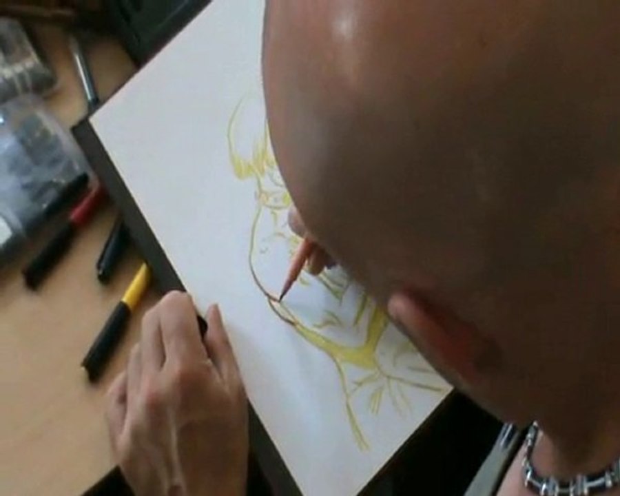 Festival Abracadabulles 2010, dédicace Guénet.