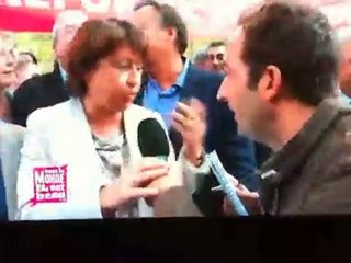 Martine Aubry présente Catherine Tasca comme se prénommant Caroline