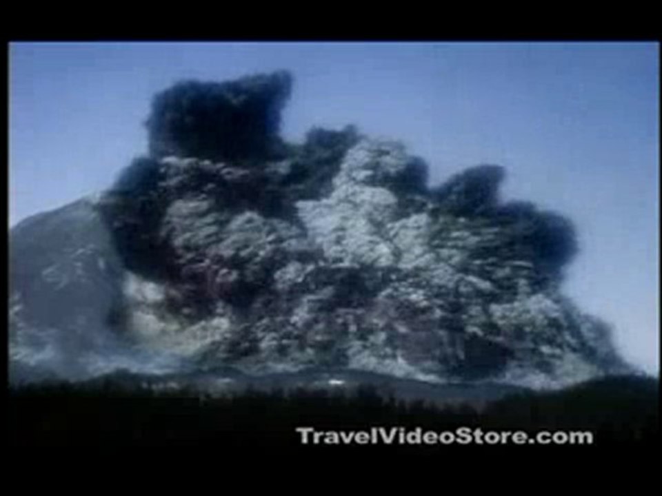 Eruption mont st helene