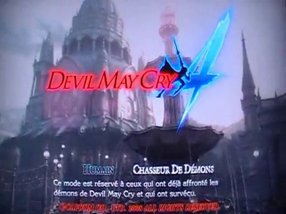 First Level - Test - Devil May Cry 4 - Xbox 360 - Part 1