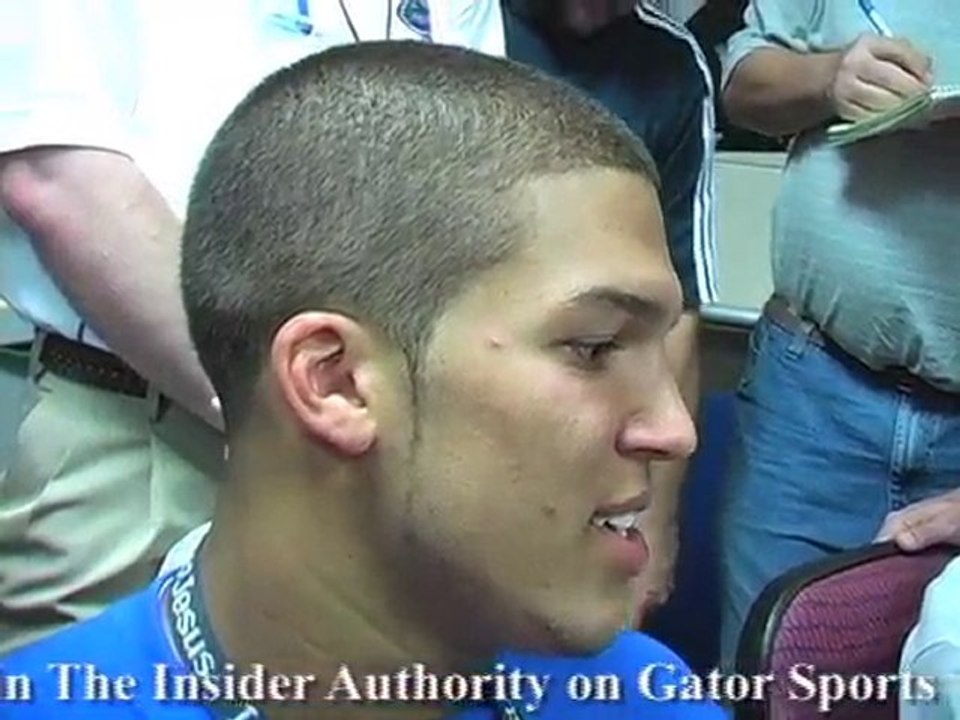 Trey Burton Post Game UF vs UK