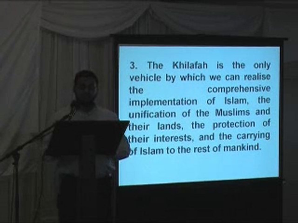 Khilafah Conference 2007 Australia: Conference Declaration