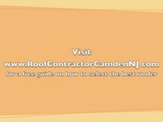 Roof Contractor Camden New Jersey NJ