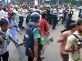 Baton charge against HT Banladesh supporters: 2008
