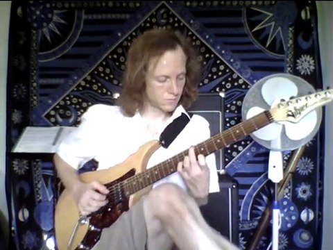 Tears in the rain Joe satriani cover by Nic.D