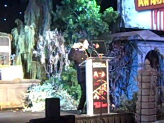 Eyegore Awards - Corey Feldman Warming Up the Crowd