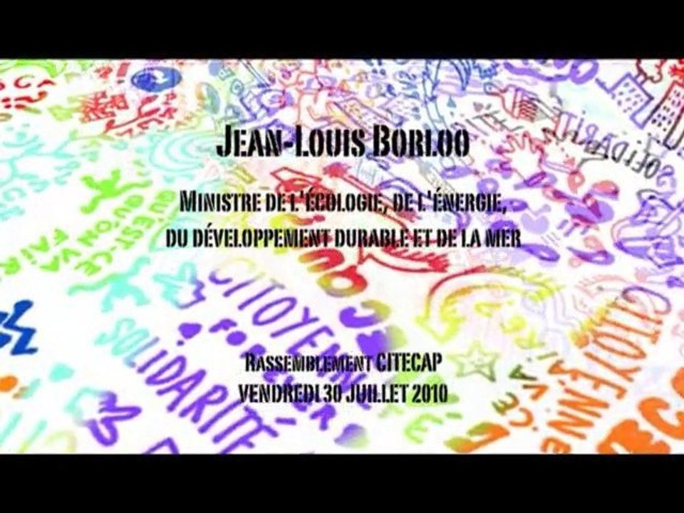 Interview de J-L Borloo à CitéCap