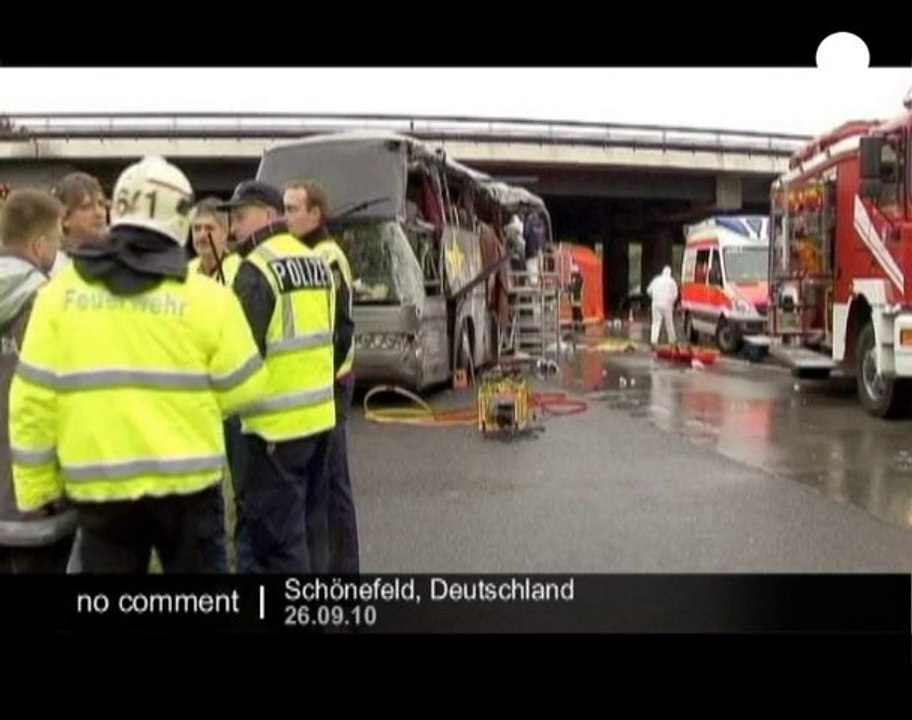 Twelve killed in Polish coach crash in Germany - no comment