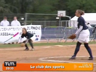 Softball : Le baseball au féminin ?