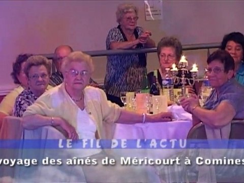 Fil de l'Actu Voyage des Ainés de Mericourt