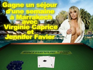 Entrevue Poker Tour avec Virginie Caprice et Jennifer Favier