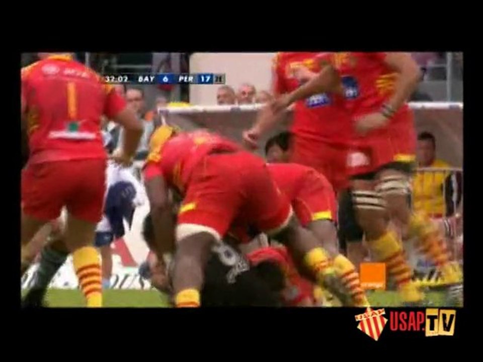 Le résumé du match  BAYONNE USAP - Sept 2010