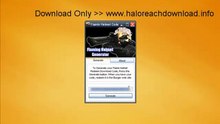Halo Reach Flaming Helmet Code Generator + Download