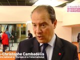 Bilan de la convention internationale par J-C Cambadélis