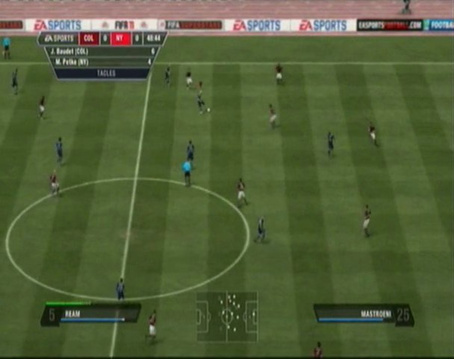 (the gamer) teste le mode carriere créé sur fifa 11 ps3