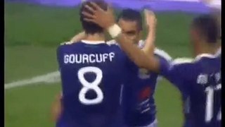 France - Roumanie le but de Yoann Gourcuff