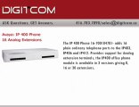 Avaya IP 400 Phone 16 Analog Extensions | Digitcom.ca (Busin