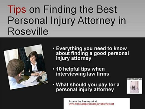 Roseville Personal Injury Auto Accident Medical Malpractice