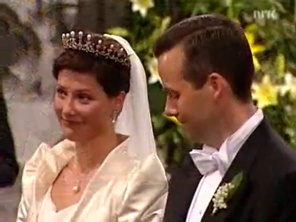 Royal Wedding Princess Märtha Louise of Norway Ari Behn