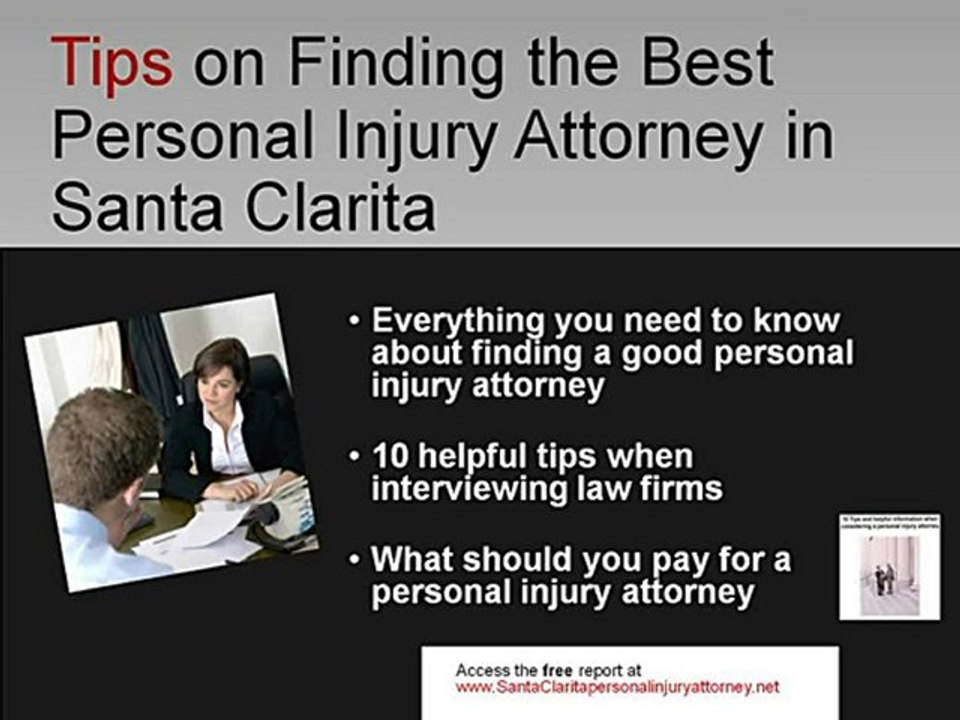 Santa Clarita Personal Injury Auto Accident Medical Malprac