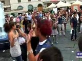 NIVEA FOR MEN Freeze Flash mob: Milano, Firenze, Roma